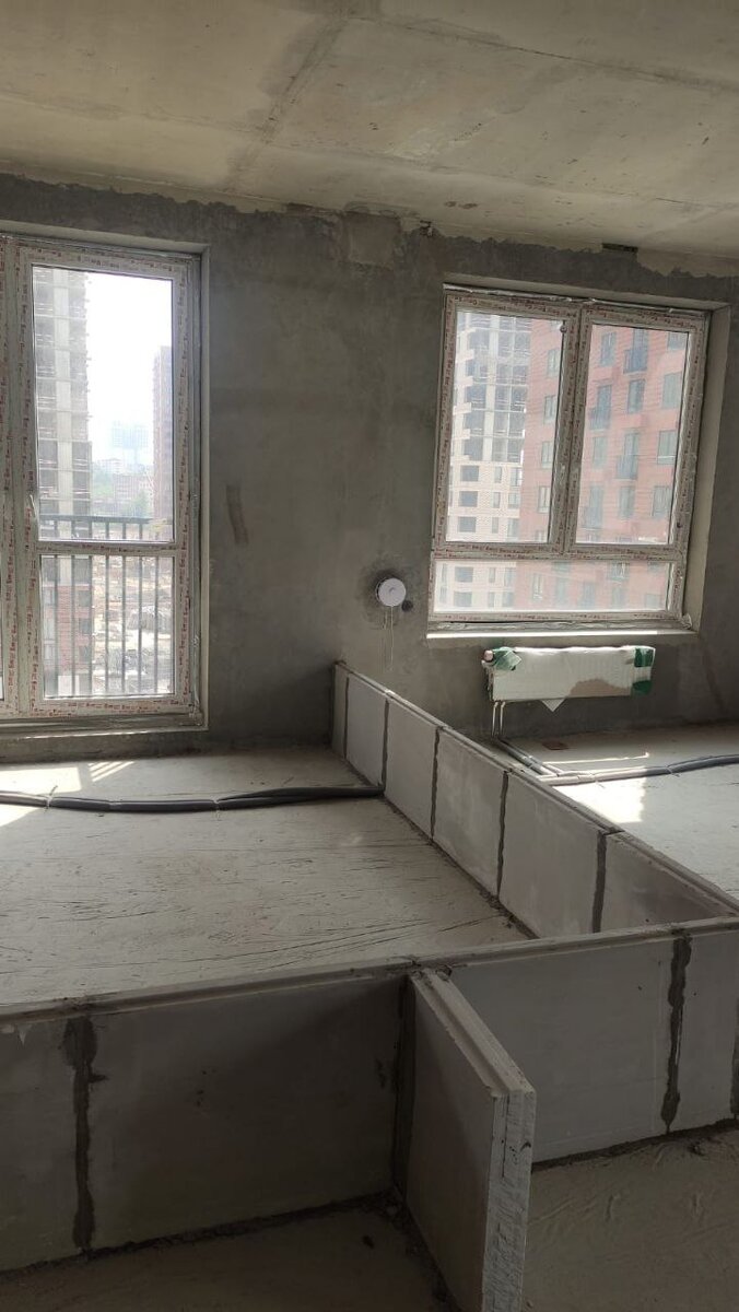 Пример квартиры без отделки 