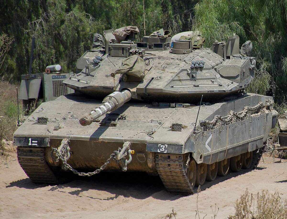 Израильский танк Меркава. Фото: Wikimedia