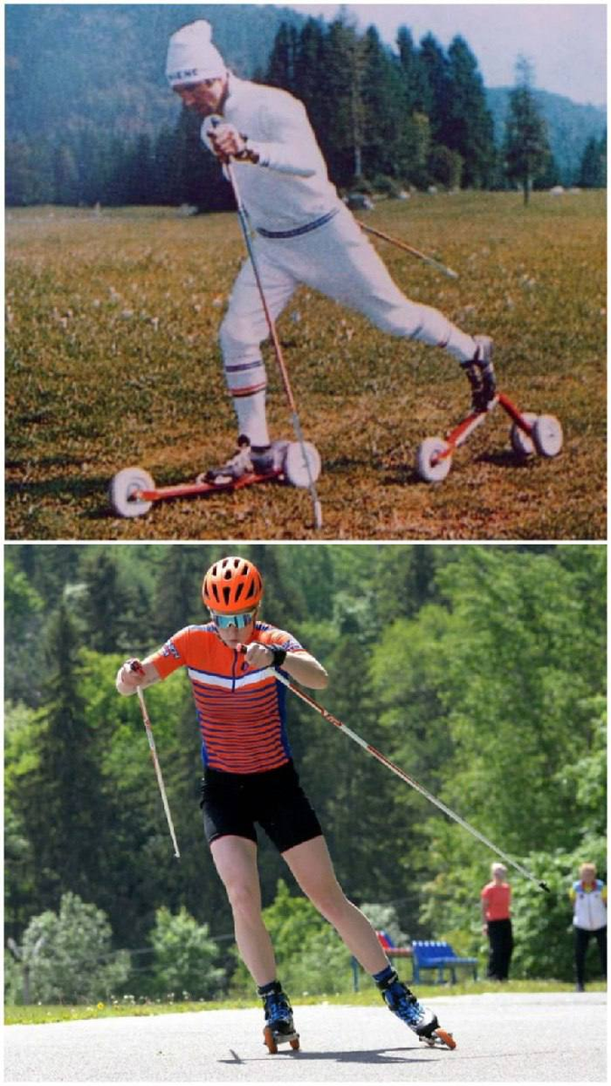 Лыжероллеры идеальный спортивный инвентарь для бесснежного периода