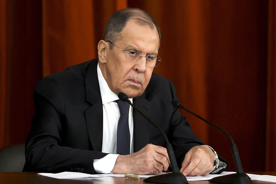 Произошедшие события в России министр иностранных дел Сергей Лавров назвал передрягой. Фото: сайт президента РФ