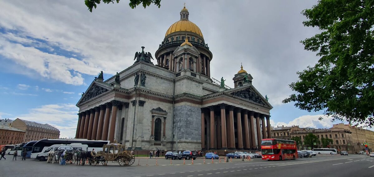 Исаакий собор Восточный фасад