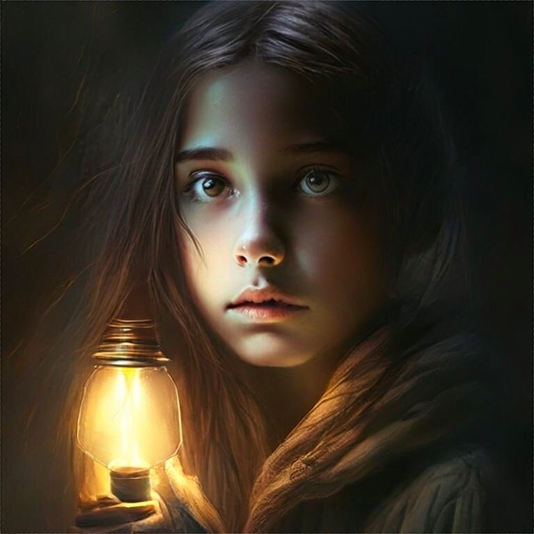 Генерация автора + ретушь. Kandinsky 2.1