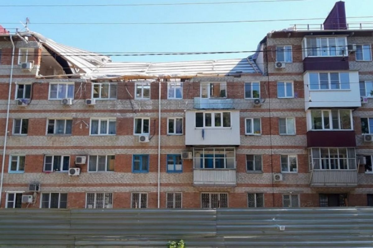    В Краснодаре разобрали поврежденные конструкции в доме, где случился хлопок