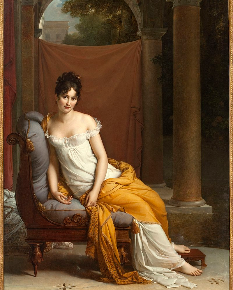 "Портрет мадам Рекамье" Жерара