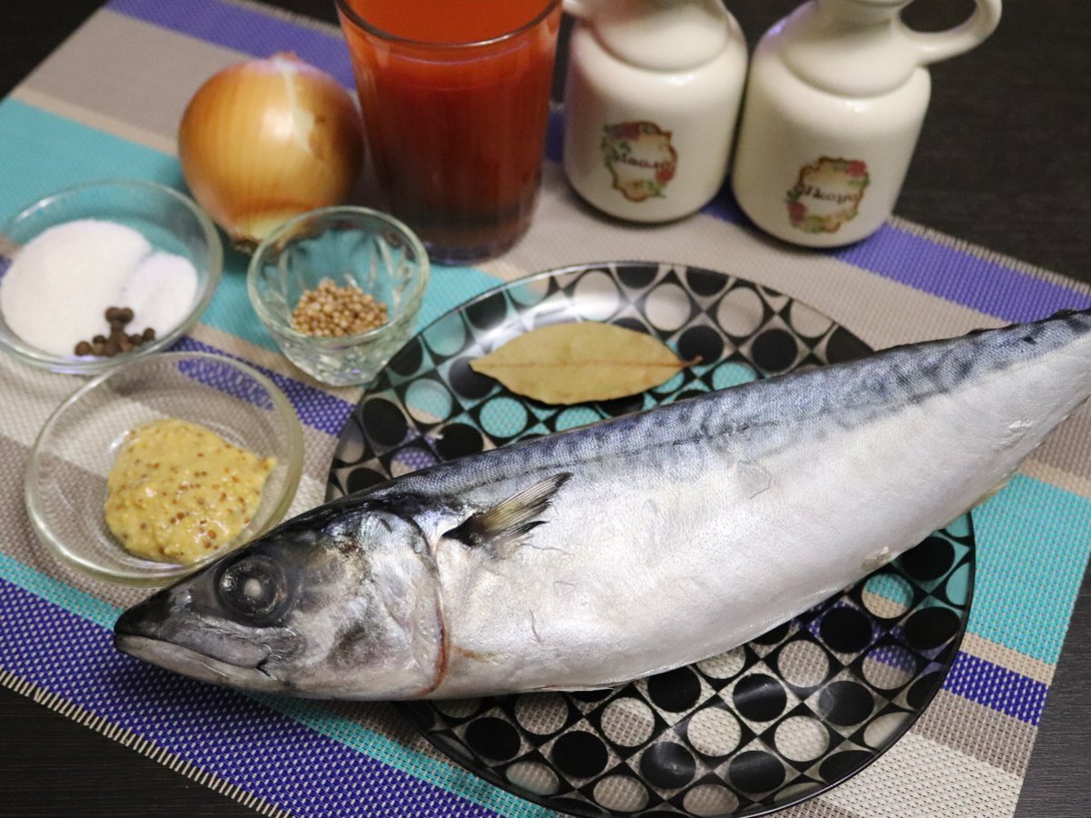 Скумбрия, маринованная в томатном соке | Вкусномир - домашние рецепты. |  Дзен