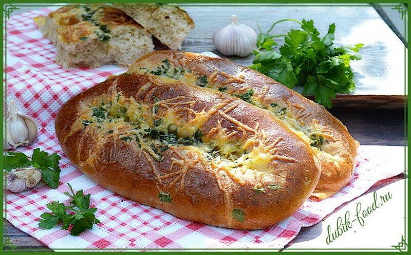 Хлеб с сыром рецепты с фото