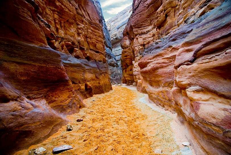 Цветной каньон в египте фото