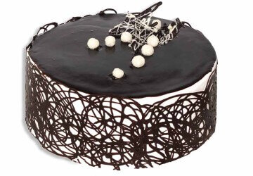 оформление птичьего молока фруктамиптичье молоко с шоколадными узорами