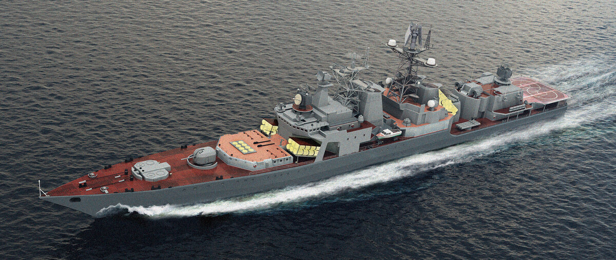 Большой противолодочный корабль проект 1155