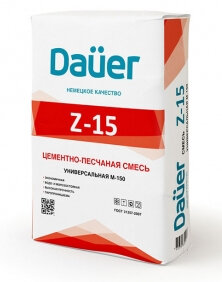 Цементно-песчаная смесь M-150 Dauer