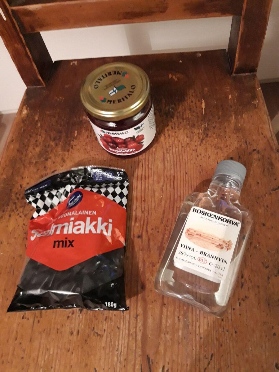 Варенье, лакрица и водка