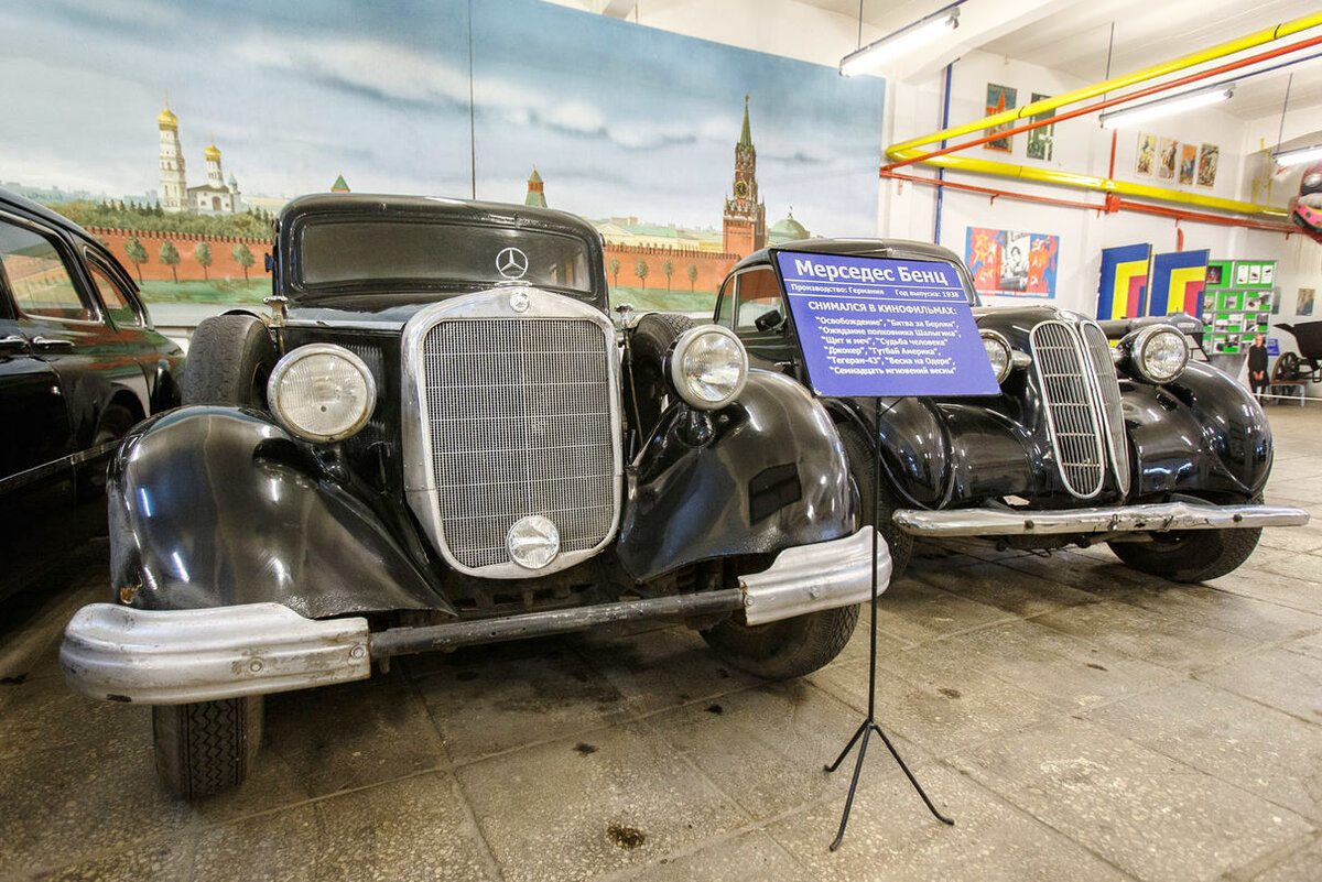 Тот самый "мерседес-бенц" Штирлица — у этого дворники прикрепляются сверху