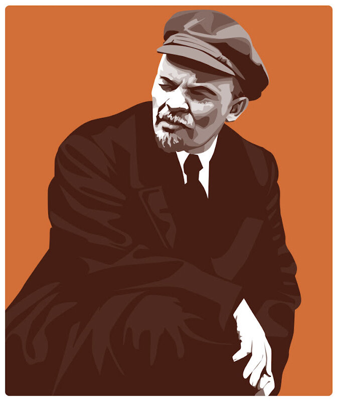 Ленин в кепке картинки