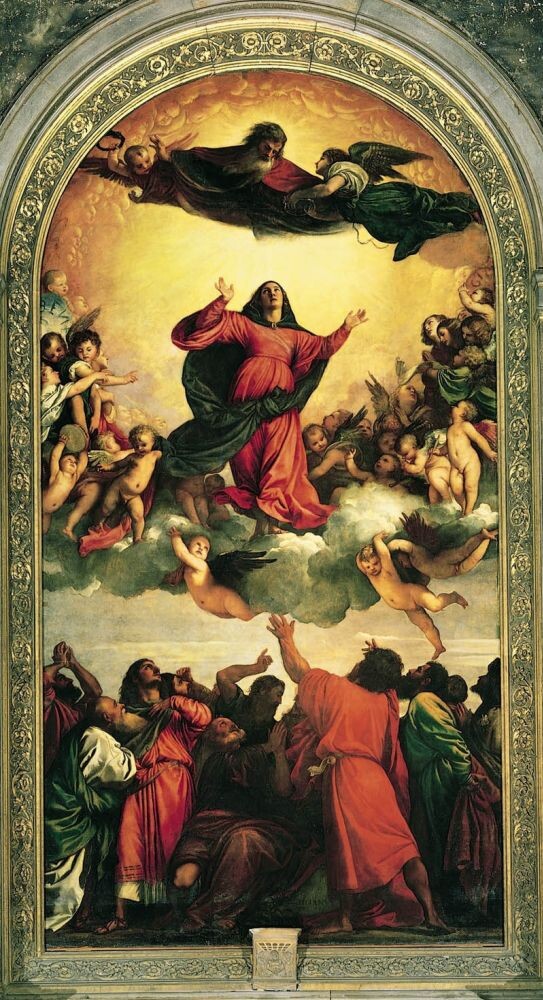 Вознесение Девы Марии, 1516-1518