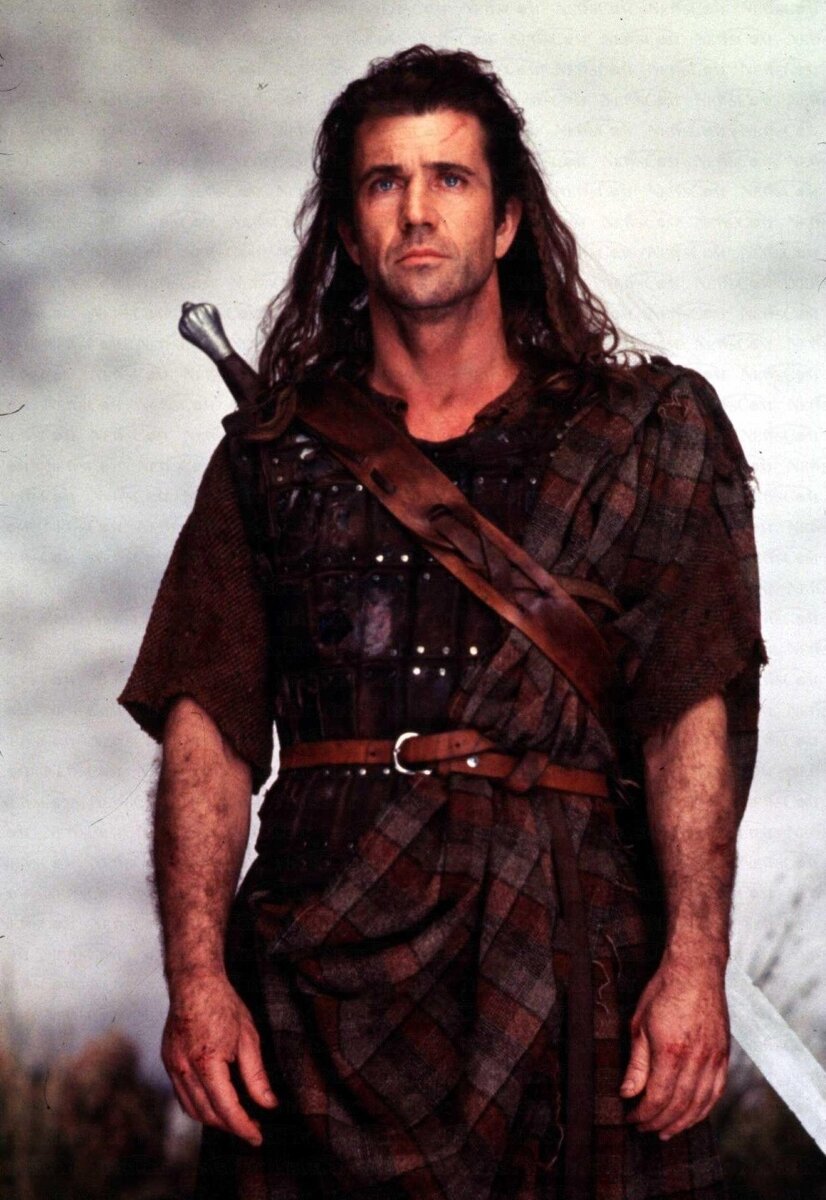 Кадр из фильма "Храброе сердце" 1995 г. Реж. Мэл Гибсон