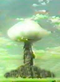 Испытания ядерной бомбы во время военных учений на Тоцком полигоне в 1954 году