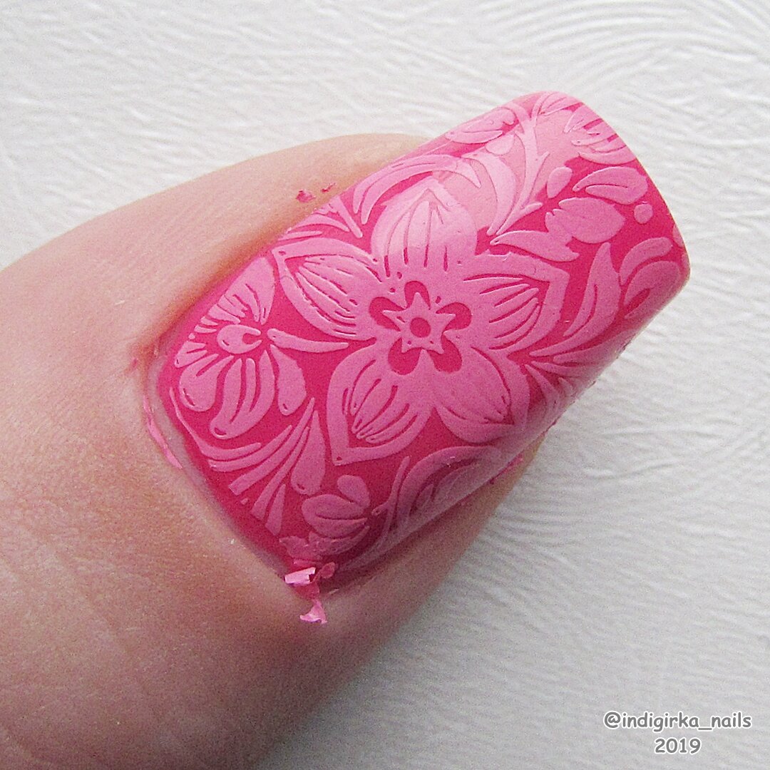 Swanky Stamping, Пластина with koba_nails_studio 083