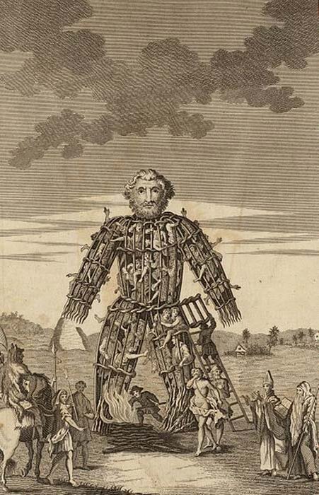 Жертвоприношение в «плетеном человеке» (Public Domain/ wikimedia.org )