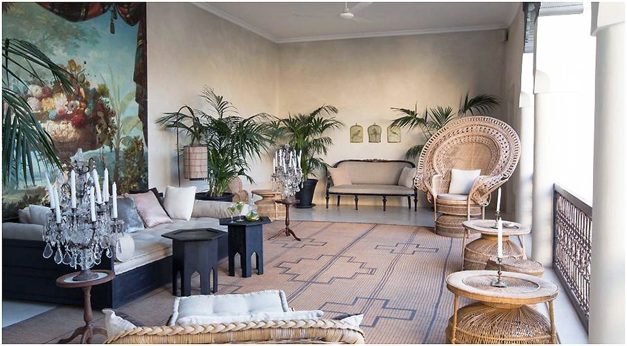 Удивительный дизайн интерьера в колониальном стиле