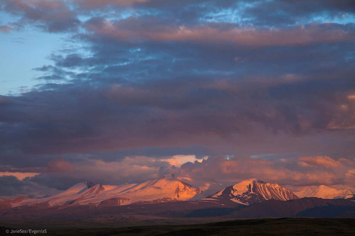 Кош Агач закат