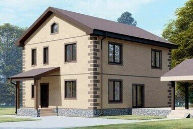 Вид на главный и правый фасады дома. Источник изображения: vevanta.com.