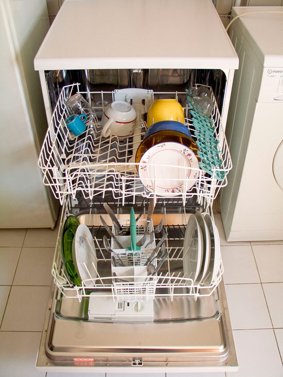 Сокращение использования посудомоек
