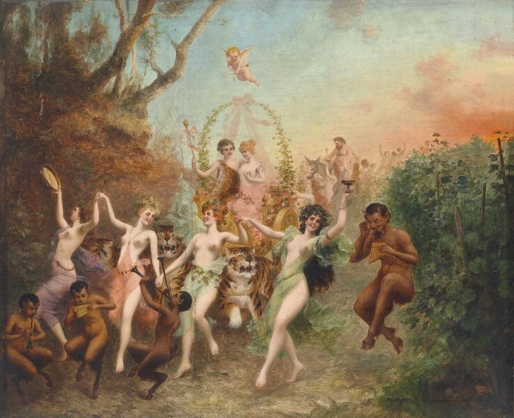 Moritz Stifter Fest der Faune und Nymphen