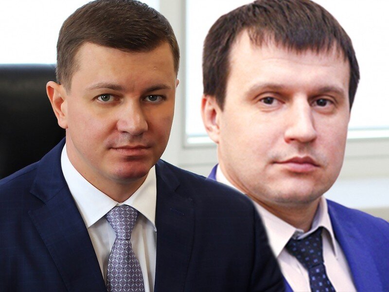Вице-губернатор Болдин  и вице-мэр Нарижный