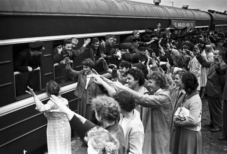 СССР, проводы в армию