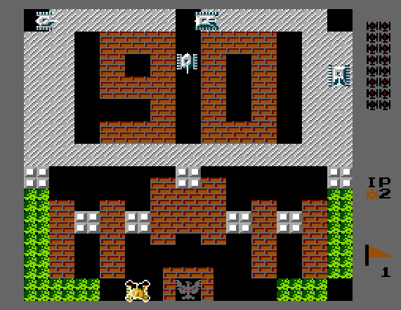 Кадры из игры Tank 1990