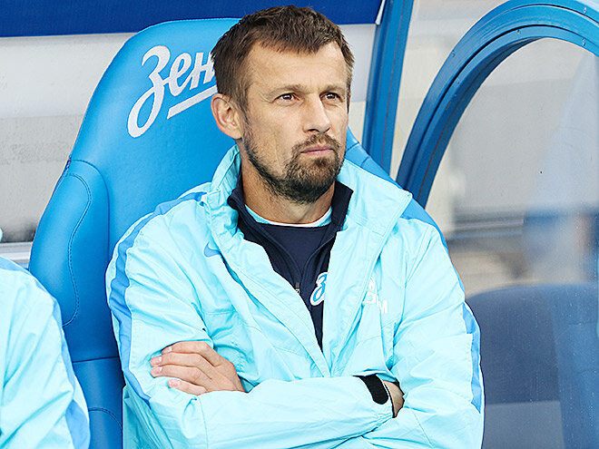 Главный тренер "Зенита" Сергей Семак