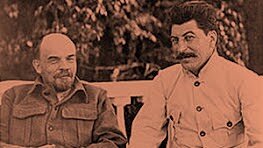 Ленин в последние годы жизни со Сталиным