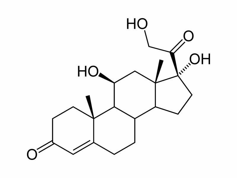 Таким образом выглядит молекула кортизола