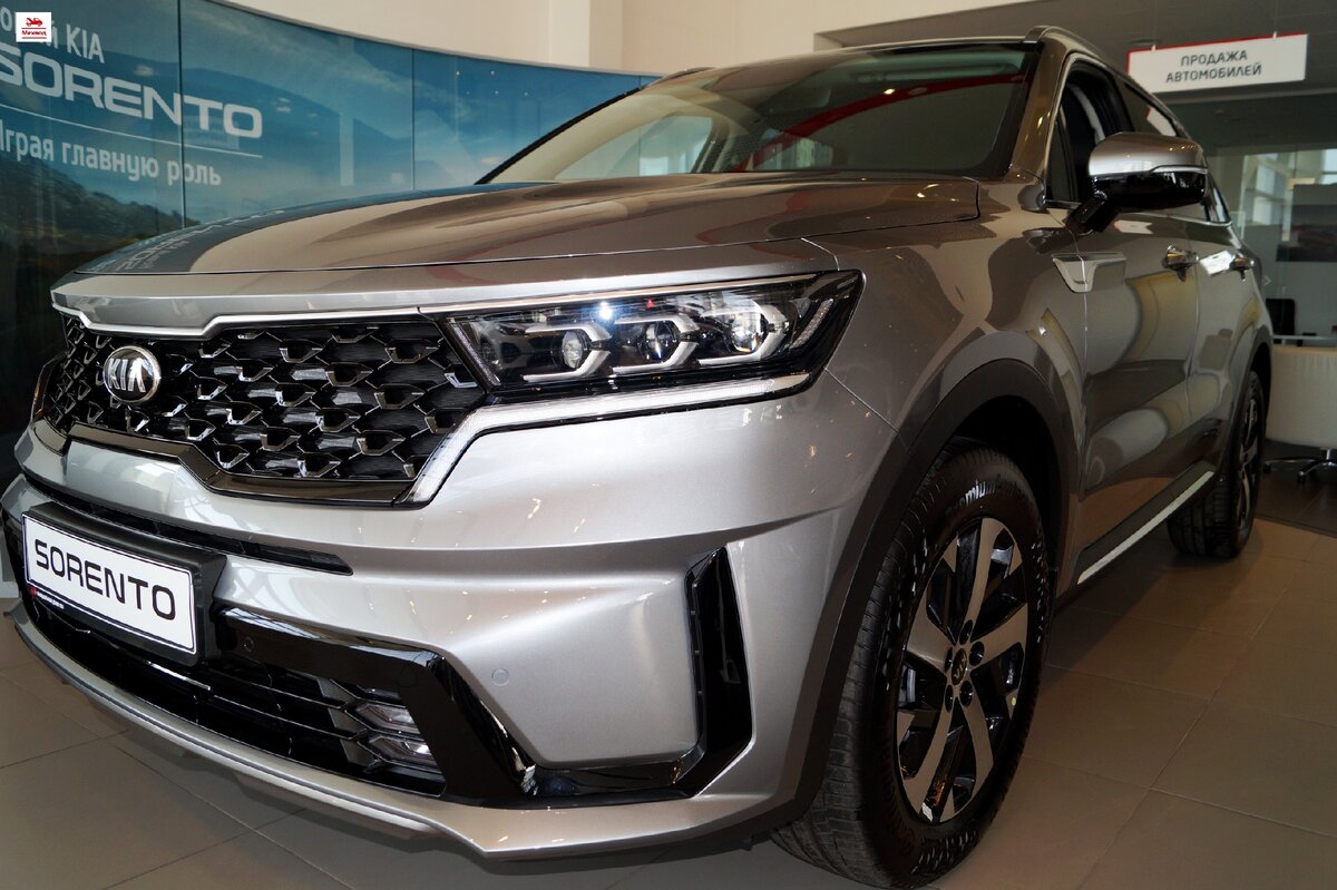 Автомобиль Kia Sorento четвёртого поколения 2020 года выпуска