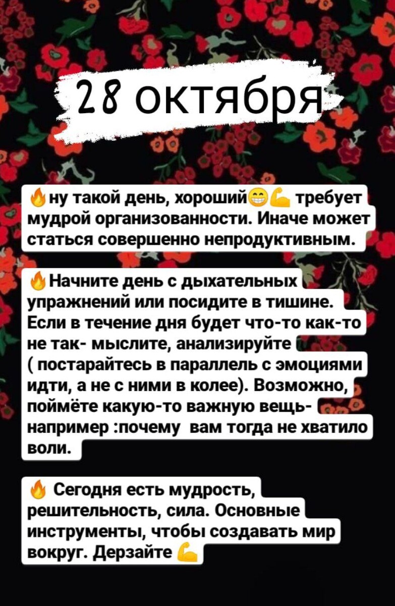 Таро прогноз на 28 октября