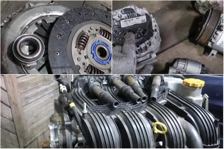 Детали «АвтоВАЗ» ставит чаще всего импортные. Подробности по ссылке ниже. Кадры: YouTube-канал «В гараже у Сандро»