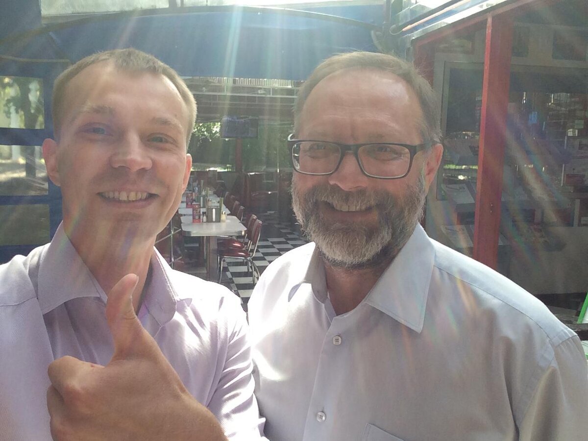 Александр Санкин и Антон Титовец. 