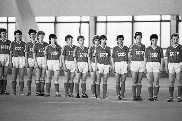1987 год, женская сборная СССР по футболу