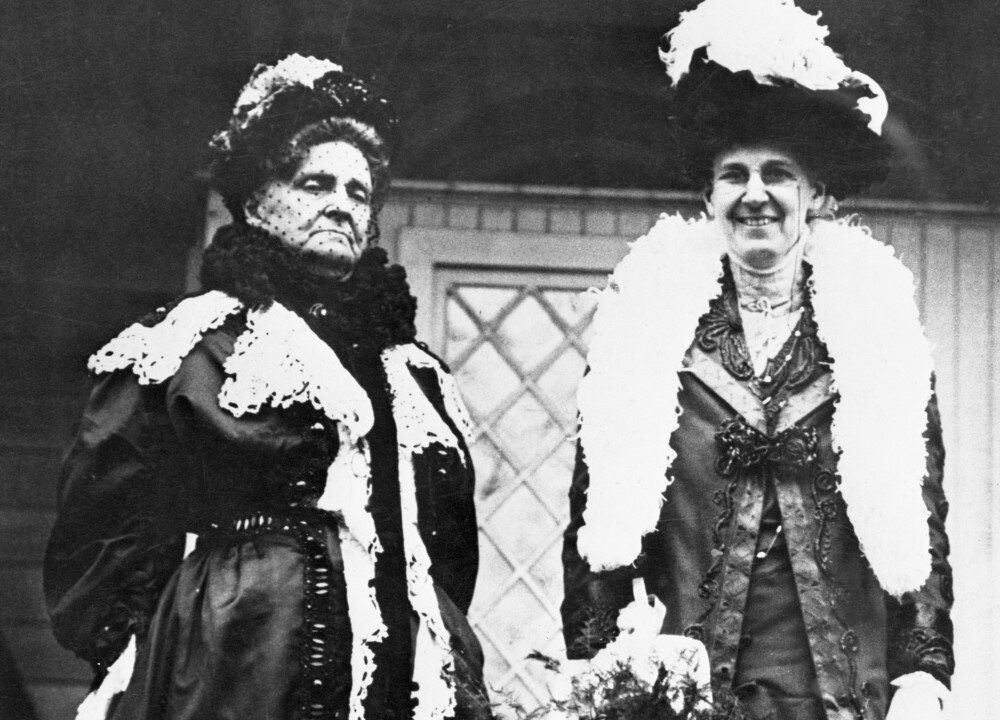 Гетте Грин с младшей дочерью Сильвией