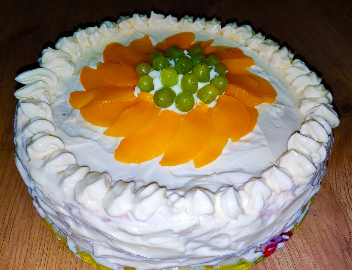 Крем без взбивания и бисквит без оседания