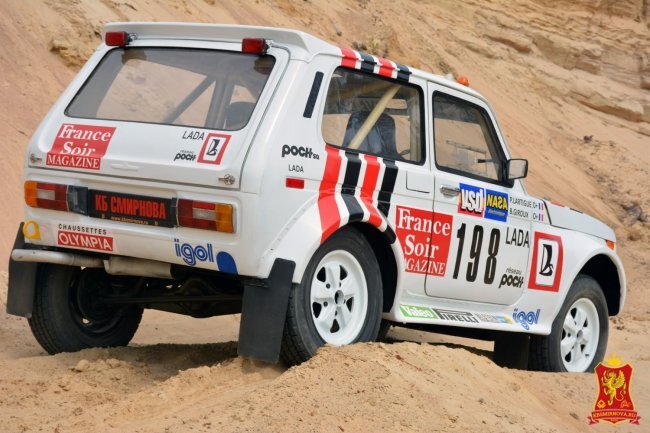 Нива в Дакаре