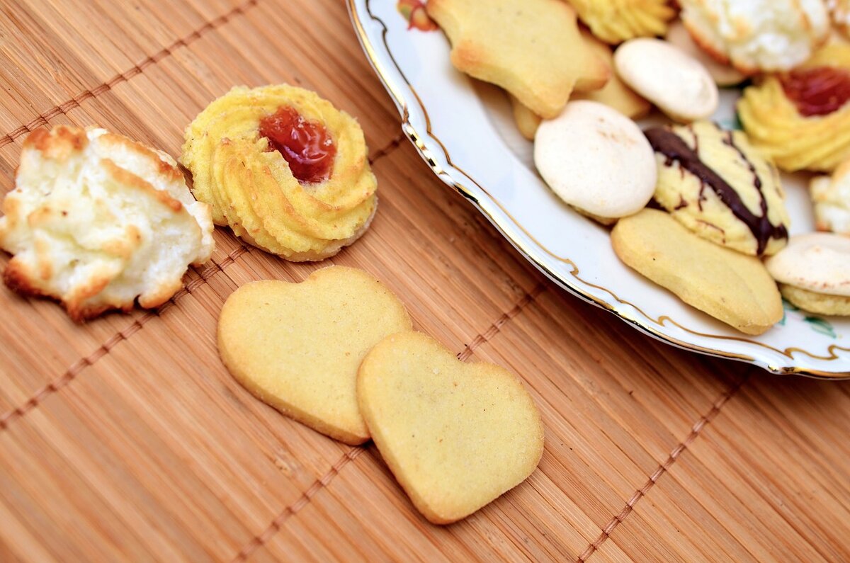 Вкусное песочное печенье по очень простому рецепту с фото – на радость детям и гостям!