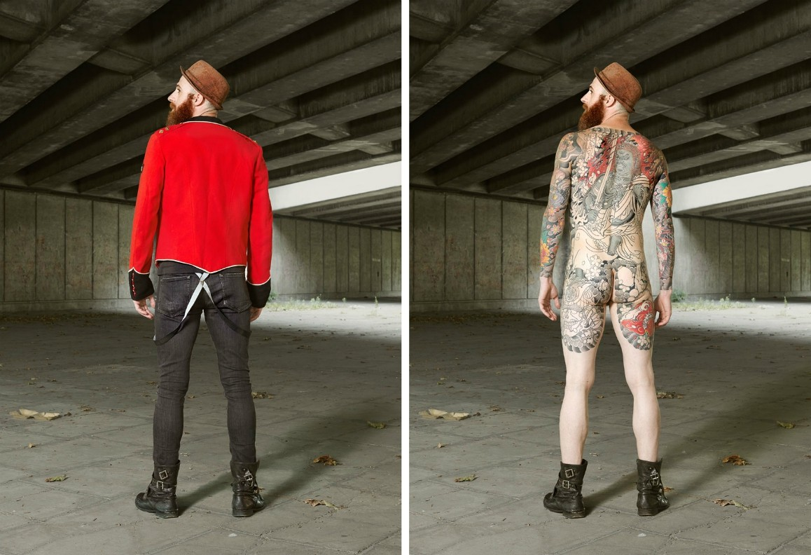 Стефано, Лондон: Я люблю каждый дюйм моей татуированной кожи по множеству причин. Но больше всего я люблю свою спину потому, что я делаю её уже 17 лет.