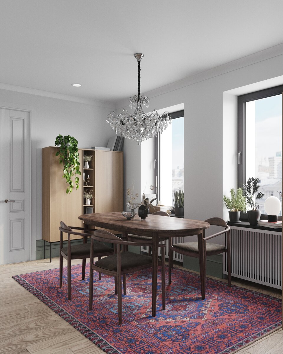 квартира в ЦАО по проекту нашей студии DSGN HUB