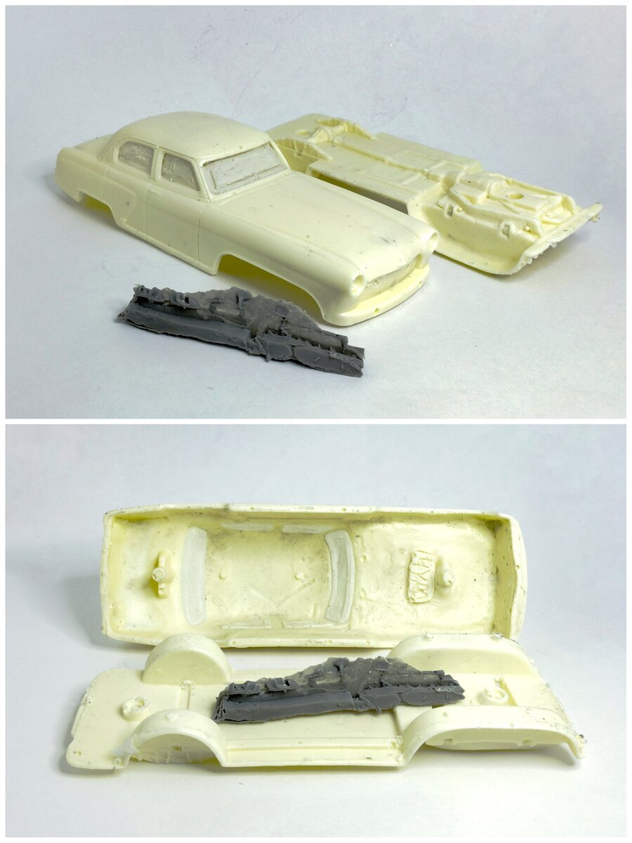 КИТ модели автомобиля "Волга" - Атом. 