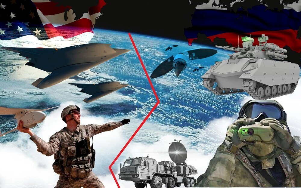Противостояние РФ и США. Источник коллажа: rutubelist.ru