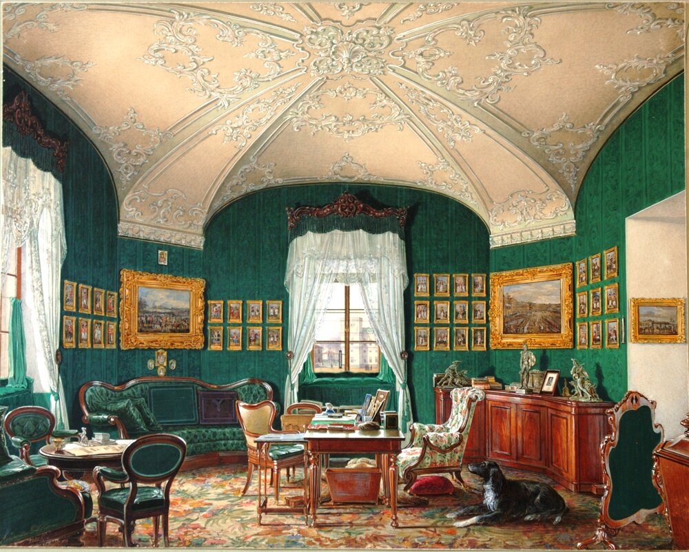 ГАУ Эдуард Петрович (1807-1887) Гатчинский дворец