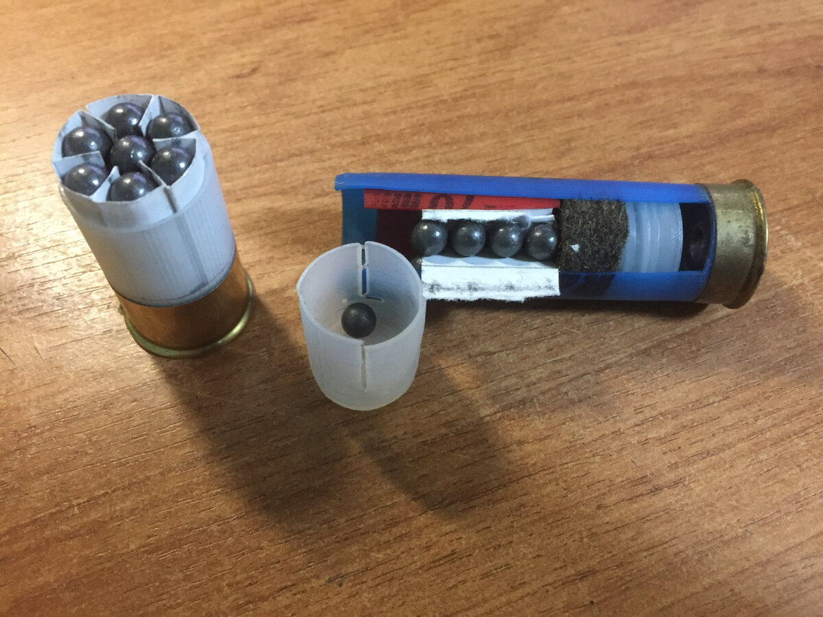 Картечь в гребенке Нафанайлова