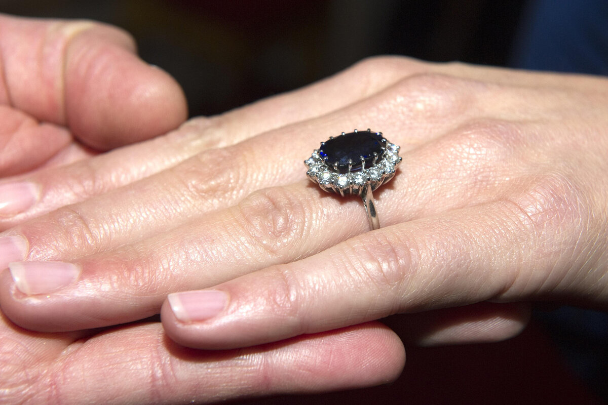 Why Kate Middleton wears three rings on her wedding finger The Sun