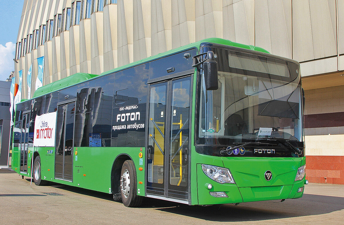    Рабочая лошадка: обзор городского автобуса Foton BJ6123